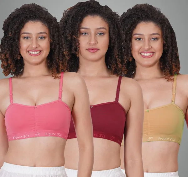 Onion,_Maroon_And_Neude_Alexa_Sports_Lightly_Padded_Bra_For_Women_Pack_Of_3
