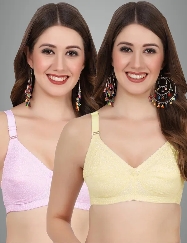 Lemon_And_Pink_Alishabramino_Minimizer_Non_Padded_Bra_For_Women_Pack_Of_2