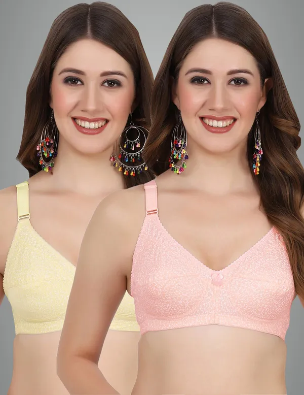 Orange_And_Lemon_Alishabramino_Minimizer_Non_Padded_Bra_For_Women_Pack_Of_2