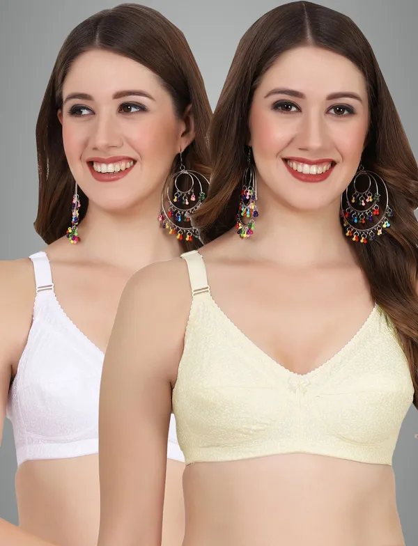 Skin_And_White_Alishabramino_Minimizer_Non_Padded_Bra_For_Women_Pack_Of_2