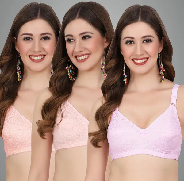 Orange,_Peach_And_Pink_Alisha_M_Shape_Minimizer_Non_Padded_Bra_For_Women_Pack_Of_3
