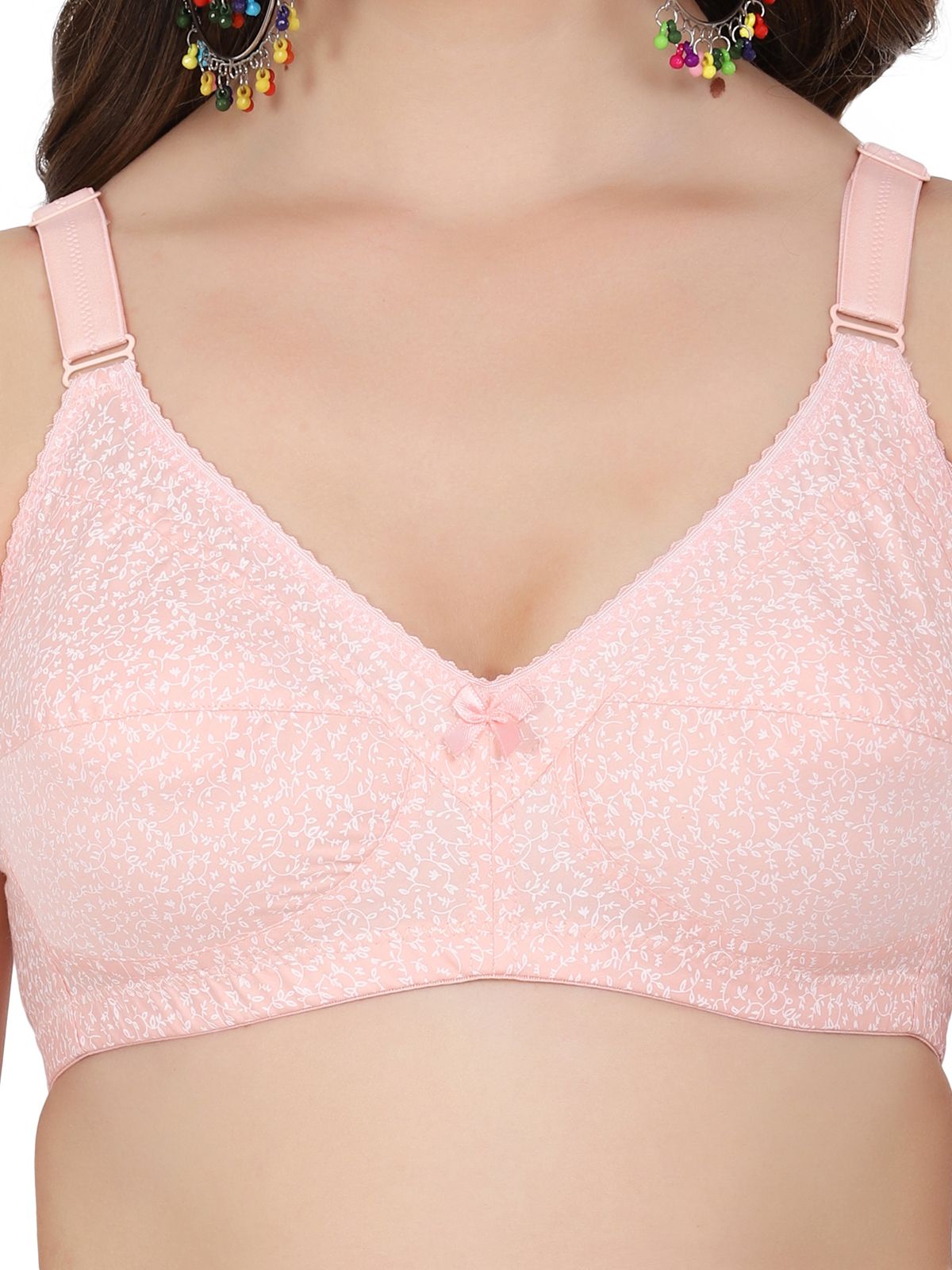 Peach_Alisha_M_Shape_Minimizer_Non_Padded_Bra_For_Women