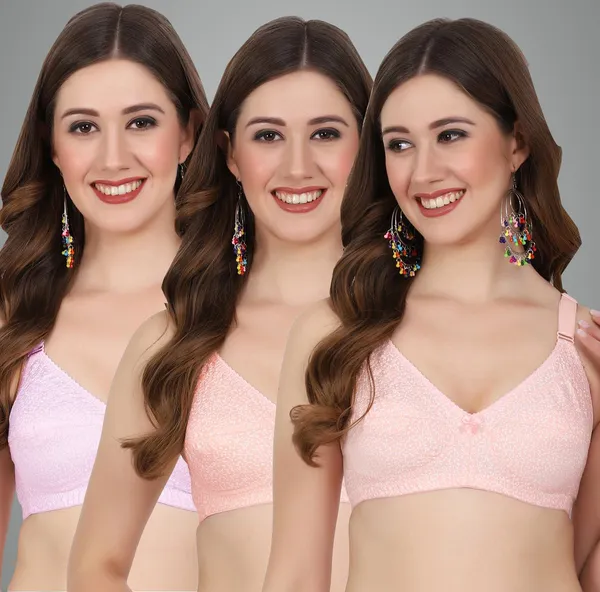Pink,_Orange_And_Peach_Alisha_M_Shape_Minimizer_Non_Padded_Bra_For_Women_Pack_Of_3
