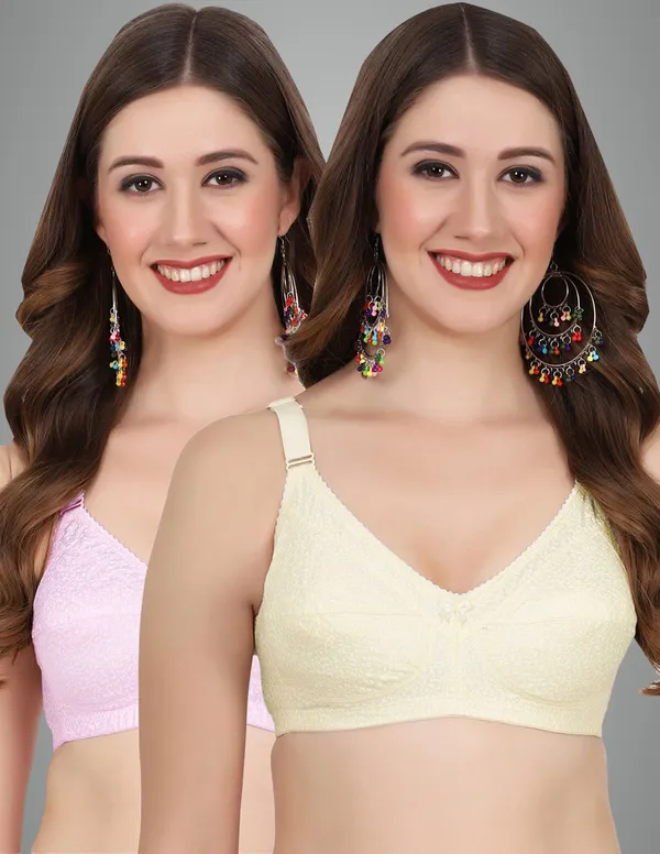 Pink_And_Skin_Alisha_M_Shape_Minimizer_Non_Padded_Bra_For_Women_Pack_Of_2