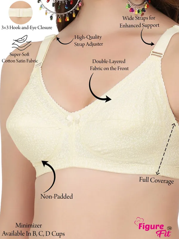 Skin_And_White_Alisha_M_Shape_Minimizer_Non_Padded_Bra_For_Women_Pack_Of_2