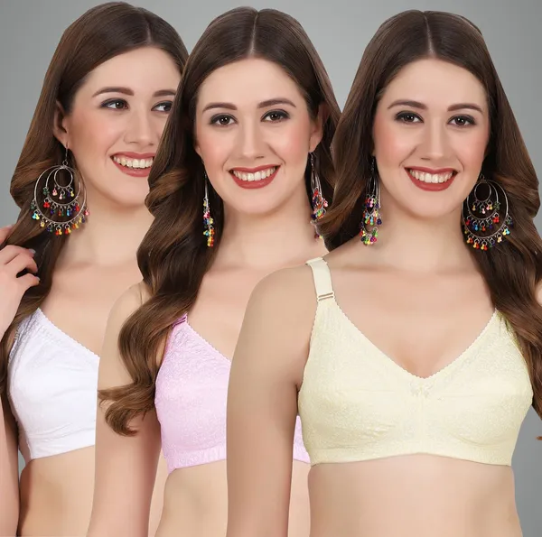 White,_Pink_And_Skin_Alisha_M_Shape_Minimizer_Non_Padded_Bra_For_Women_Pack_Of_3