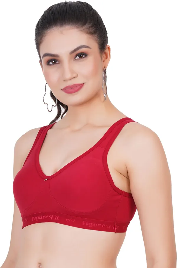 Maroon_And_Onion_Amaze_Sports_Non_Padded_Bra_For_Women_Pack_Of_2