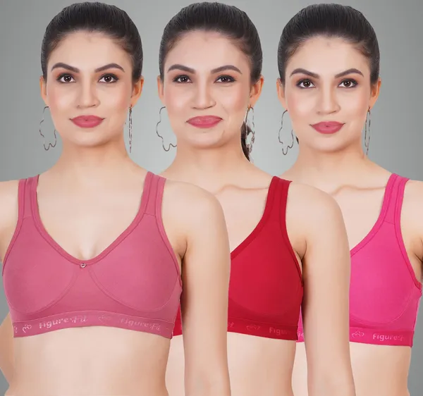 Onion,_Maroon_And_Magenta_Amaze_Sports_Non_Padded_Bra_For_Women_Pack_Of_3