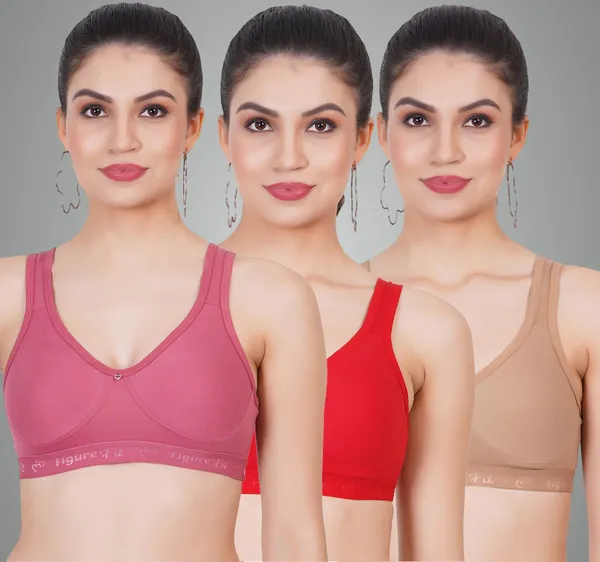 Onion,_Red_And_Skin_Amaze_Sports_Non_Padded_Bra_For_Women_Pack_Of_3