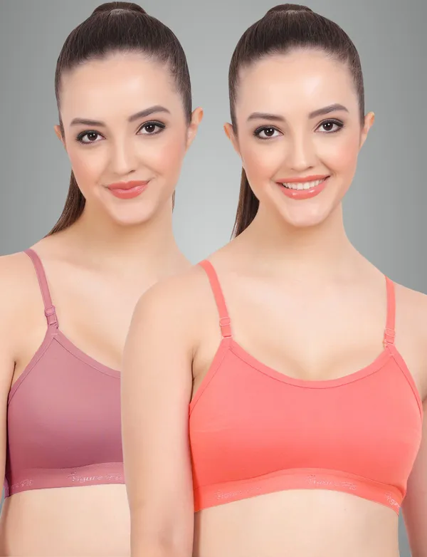 Carrot_And_Onion_Cherrysportsmino_Sports_Non_Padded_Bra_For_Women_Pack_Of_2
