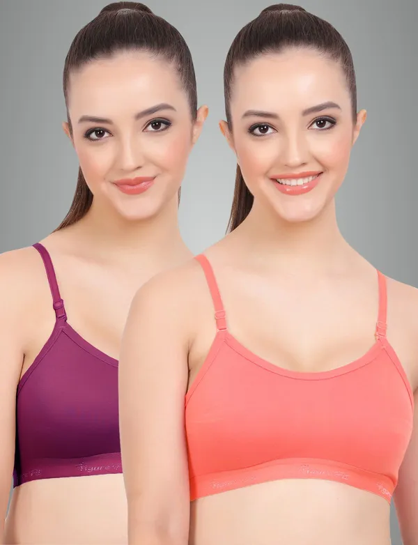 Carrot_And_Wine_Cherrysportsmino_Sports_Non_Padded_Bra_For_Women_Pack_Of_2