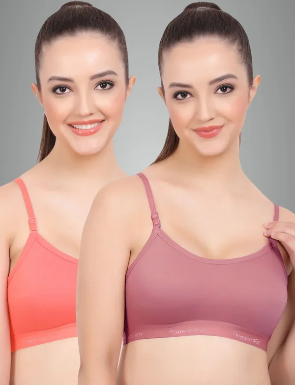Onion_And_Carrot_Sports_Non_Padded_Bra_For_Women_Pack_Of_2