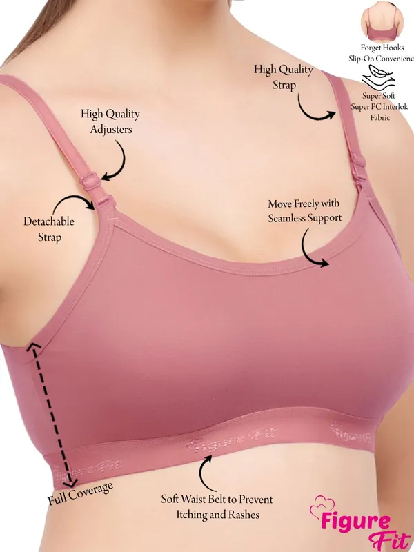Magenta_And_Onion_Cherrysportsmino_Sports_Non_Padded_Bra_For_Women_Pack_Of_2