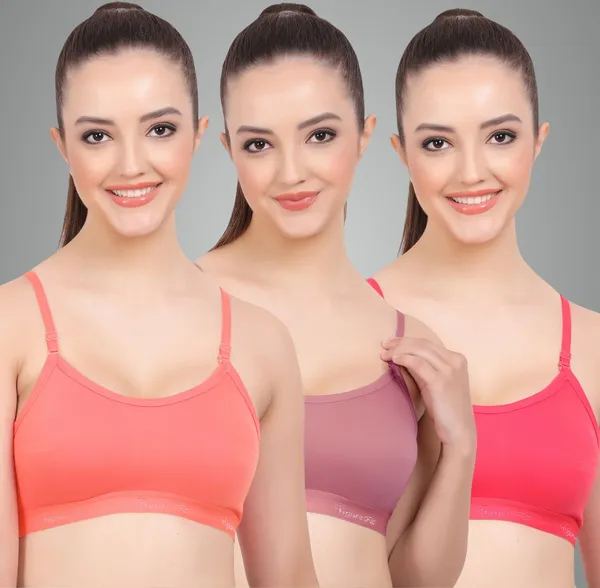 Carrot,_Onion_And_Magenta_Cherry_Sports_Non_Padded_Bra_For_Women_Pack_Of_3