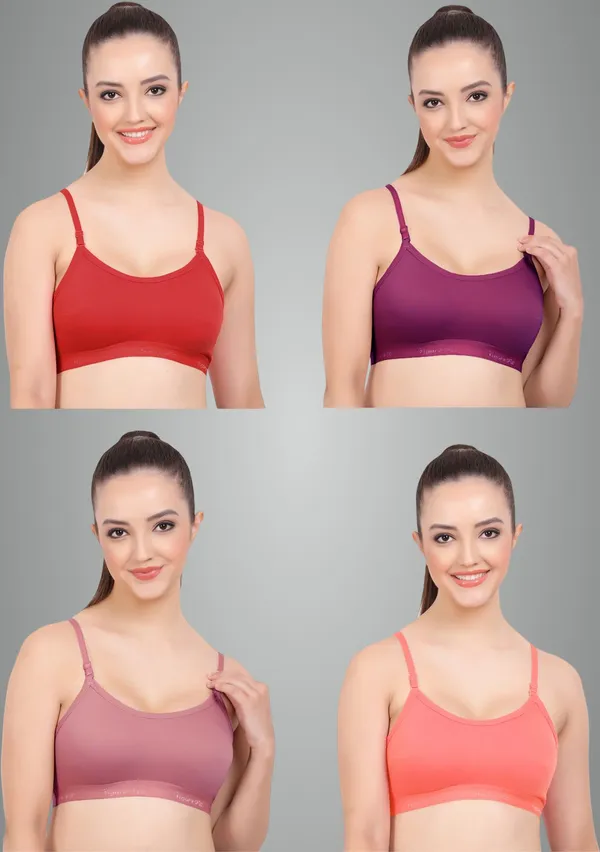 Maroon,_Wine,_Carrot_And_Onion_Cherry_Sports_Non_Padded_Bra_For_Women_Pack_Of_4