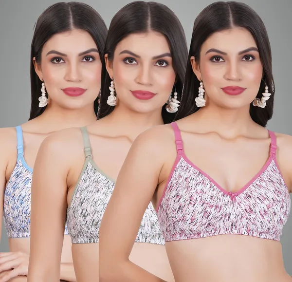 Purple_,_Green_And_Blue_Exoticmino_Tshirt_Non_Padded_Bra_For_Women_Pack_Of_3