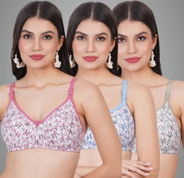 Onion,_Blue_And_Pista_Exotic_Tshirt_Non_Padded_Bra_For_Women_Pack_Of_3