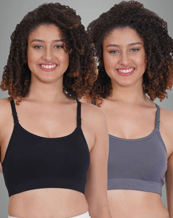 Ash_And_Black_Sportsmino_Sports_Non_Padded_Bra_For_Women_Pack_Of_2