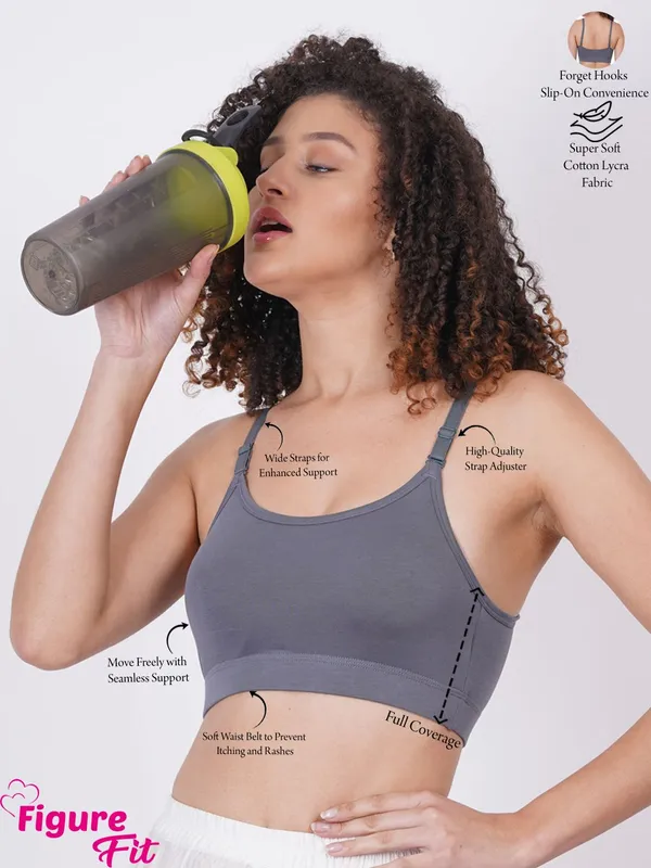 Ash_And_White_Sportsmino_Sports_Non_Padded_Bra_For_Women_Pack_Of_2