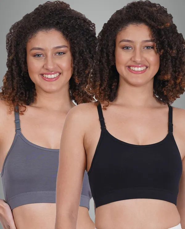 Black_And_Ash_Sportsmino_Sports_Non_Padded_Bra_For_Women_Pack_Of_2