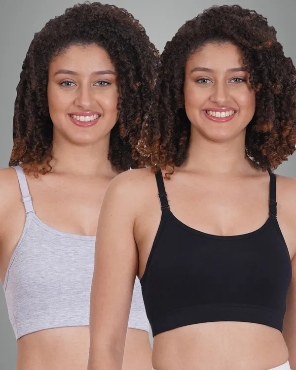 Black_And_Grey_Sportsmino_Sports_Non_Padded_Bra_For_Women_Pack_Of_2