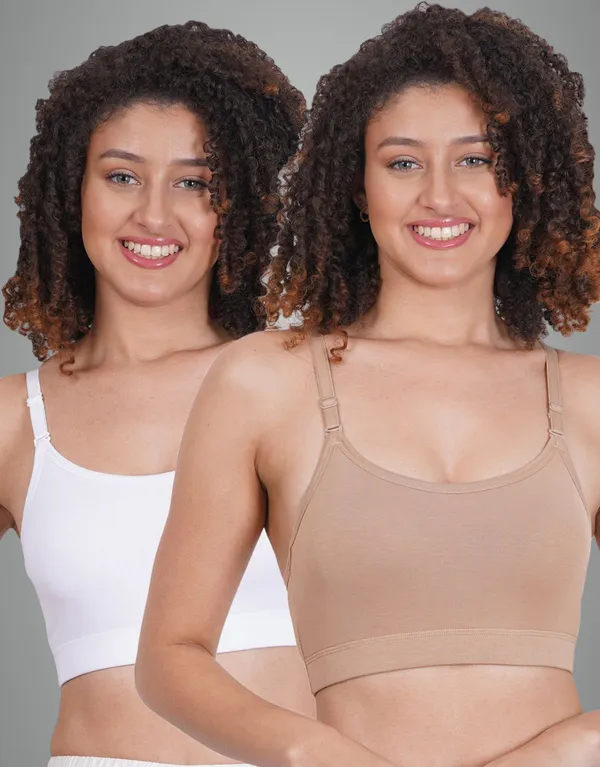 Neude_And_White_Sportsmino_Sports_Non_Padded_Bra_For_Women_Pack_Of_2