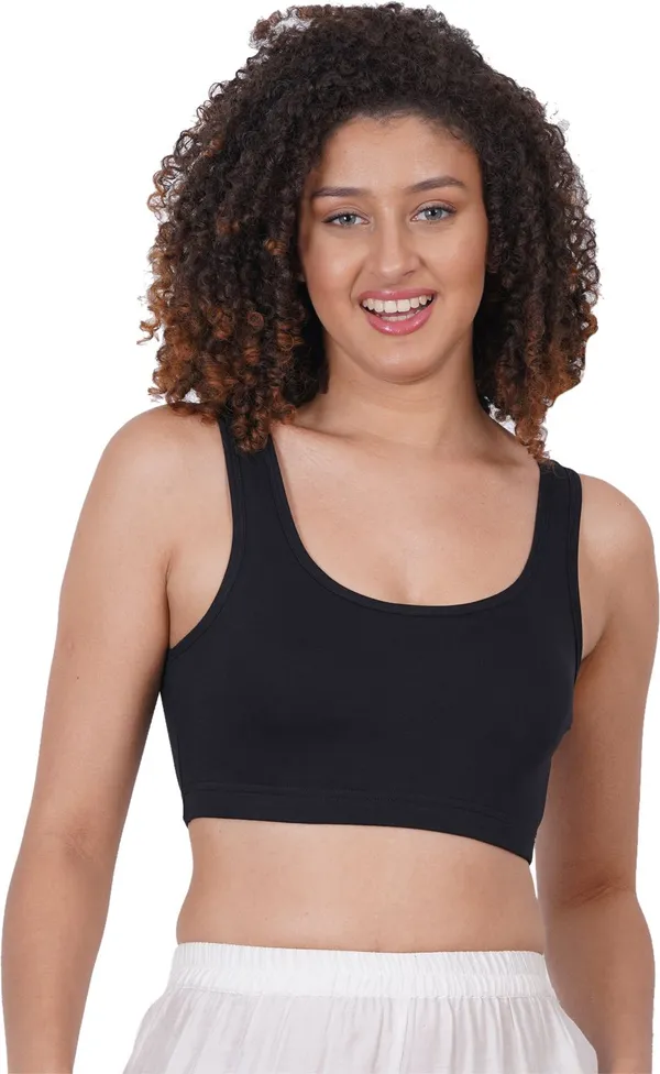 Black_And_Ash_Sportsmino_Sports_Non_Padded_Bra_For_Women_Pack_Of_2