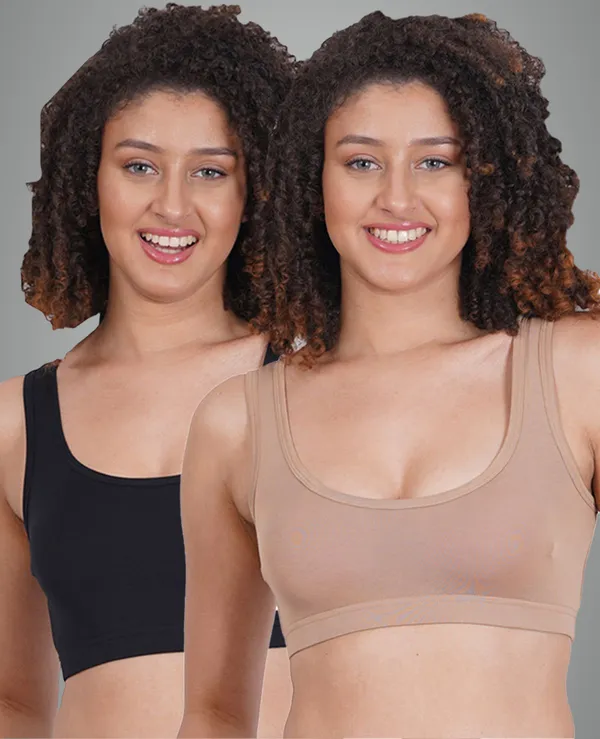 Neude_And_Black_Sportsmino_Sports_Non_Padded_Bra_For_Women_Pack_Of_2