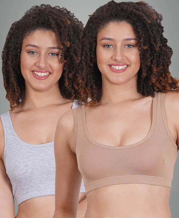 Neude_And_Grey_Sportsmino_Sports_Non_Padded_Bra_For_Women_Pack_Of_2