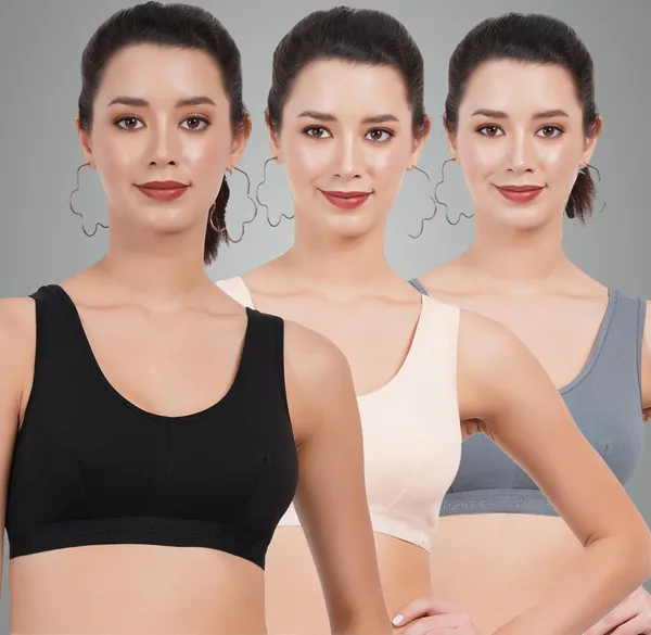 Black_,_Beige_And_Blue_Sportsmino_Everyday_Non_Padded_Bra_For_Women_Pack_Of_3