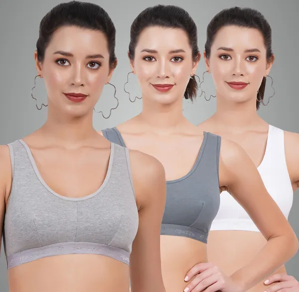 Grey_,_Blue_And_White_Sportsmino_Everyday_Non_Padded_Bra_For_Women_Pack_Of_3