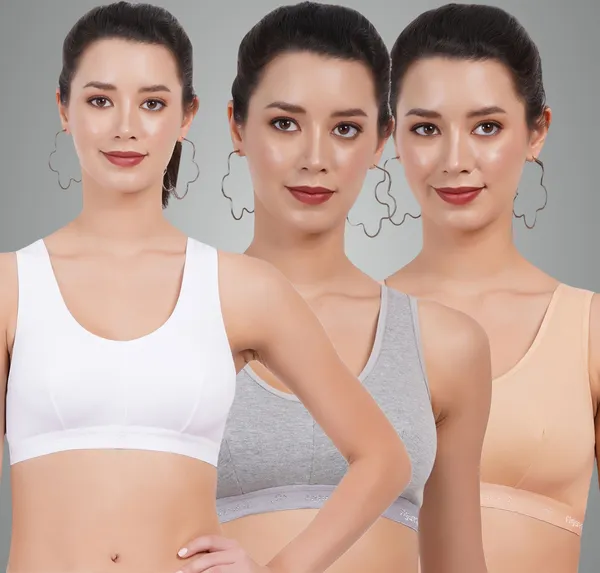 White,_Grey_And_Peach_Sportsmino_Everyday_Non_Padded_Bra_For_Women_Pack_Of_3
