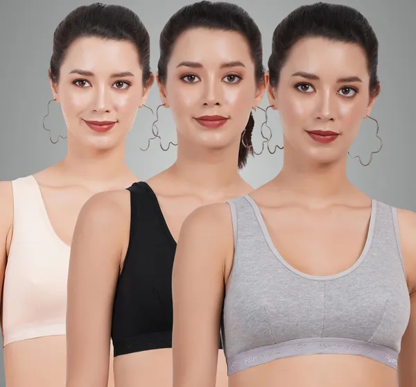 Skin,_Black_And_Grey_Sb03_Double_Layered_Sports_Non_Padded_Bra_For_Women_Pack_Of_3