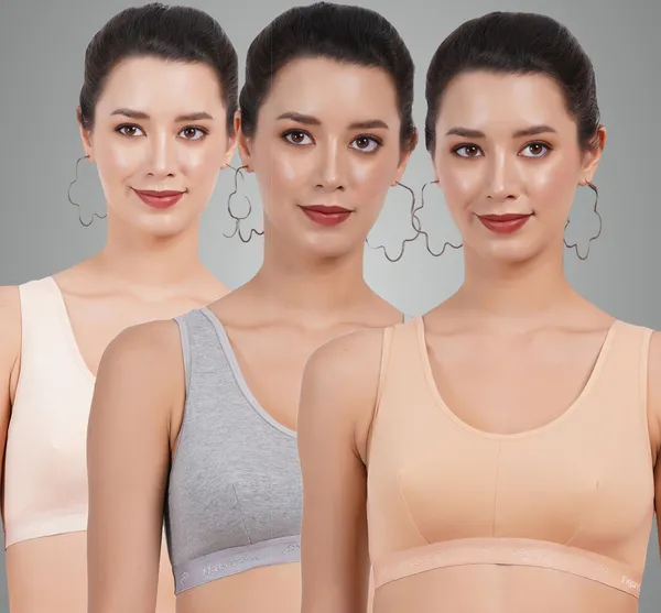 Skin,_Grey_And_Peach_Double_Layered_Sports_Non_Padded_Bra_For_Women_Pack_Of_3