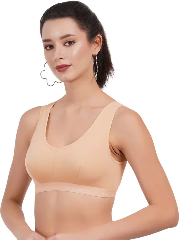 Turquoise_Blue_And_Peach_Double_Layered_Sports_Non_Padded_Bra_For_Women_Pack_Of_2