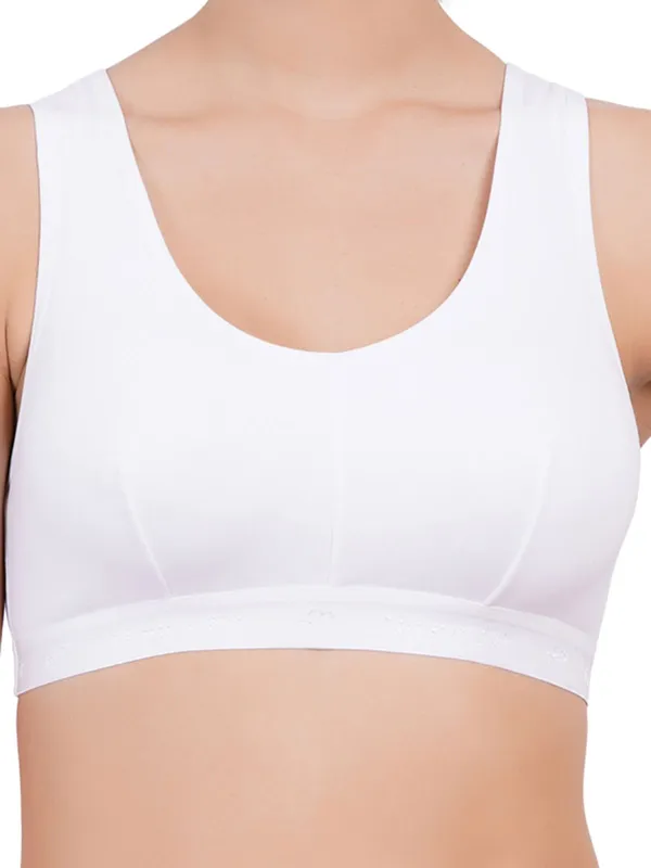 Turquoise_Blue_And_White_Double_Layered_Sports_Non_Padded_Bra_For_Women_Pack_Of_2