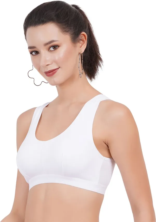 Turquoise_Blue_And_White_Double_Layered_Sports_Non_Padded_Bra_For_Women_Pack_Of_2