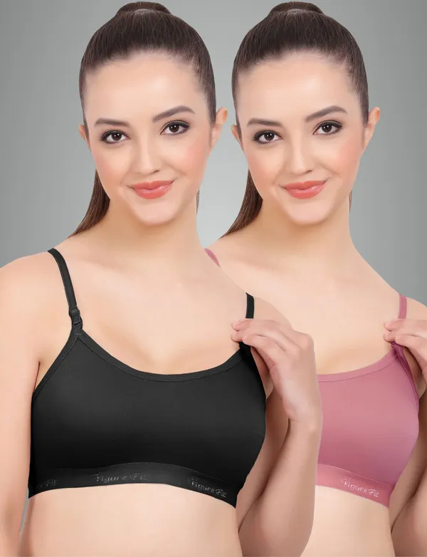 Black_And_Onion_Sports_Non_Padded_Bra_For_Women_Pack_Of_2