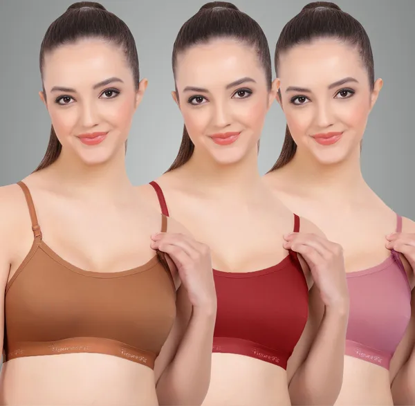 Brick,_Maroon_And_Onion_Sports_Non_Padded_Bra_For_Women_Pack_Of_3
