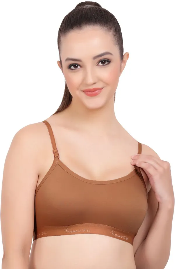 Grape,_Black_And_Brick_Sports_Non_Padded_Bra_For_Women_Pack_Of_3