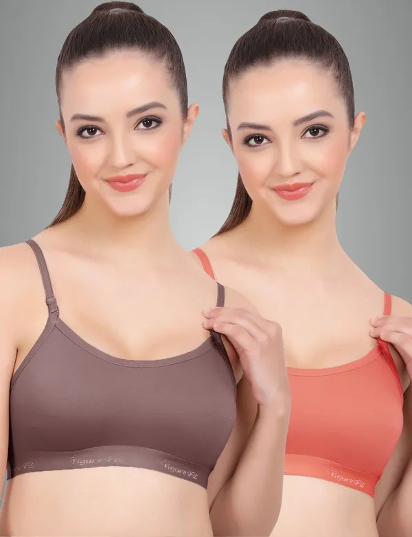 Grape_And_Rose_Sports_Non_Padded_Bra_For_Women_Pack_Of_2