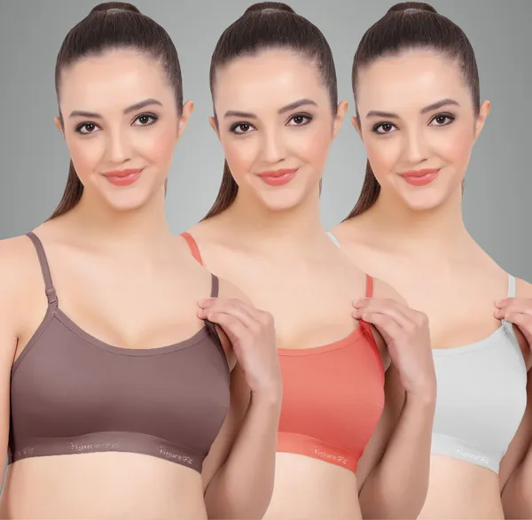 Grape,_Rose_And_White_Sports_Non_Padded_Bra_For_Women_Pack_Of_3