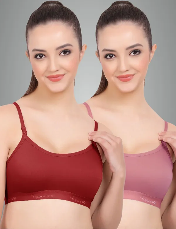 Maroon_And_Onion_Sports_Non_Padded_Bra_For_Women_Pack_Of_2