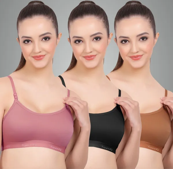 Onion,_Black_And_Brick_Sports_Non_Padded_Bra_For_Women_Pack_Of_3