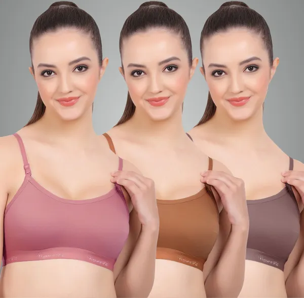 Onion,_Brick_And_Grape_Sports_Non_Padded_Bra_For_Women_Pack_Of_3