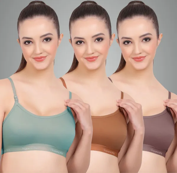 Poppy,_Brick_And_Grape_Sports_Non_Padded_Bra_For_Women_Pack_Of_3