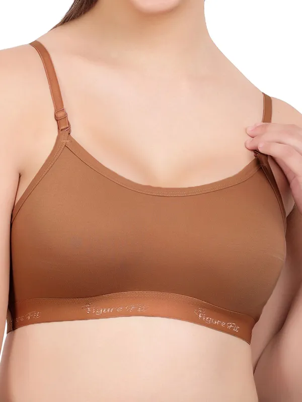 Rose,_Brick_And_Grape_Sports_Non_Padded_Bra_For_Women_Pack_Of_3