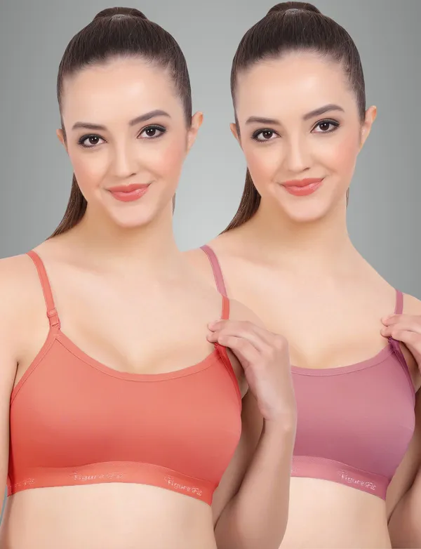 Rose_And_Onion_Sports_Non_Padded_Bra_For_Women_Pack_Of_2