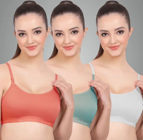 Rose,_Poppy_And_White_Sports_Non_Padded_Bra_For_Women_Pack_Of_3