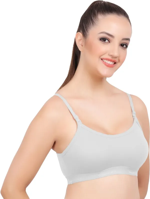 White_Sports_Non_Padded_Bra_For_Women